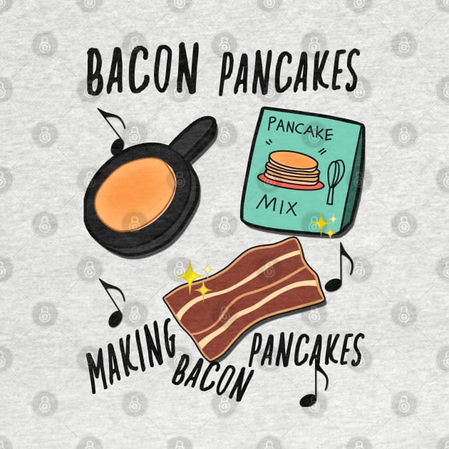 Bacon Pancakes Making bacon Pancakes by Ariannakitana